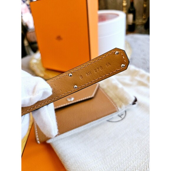 HERMES Kelly Pocket 18 adjustable belt in \